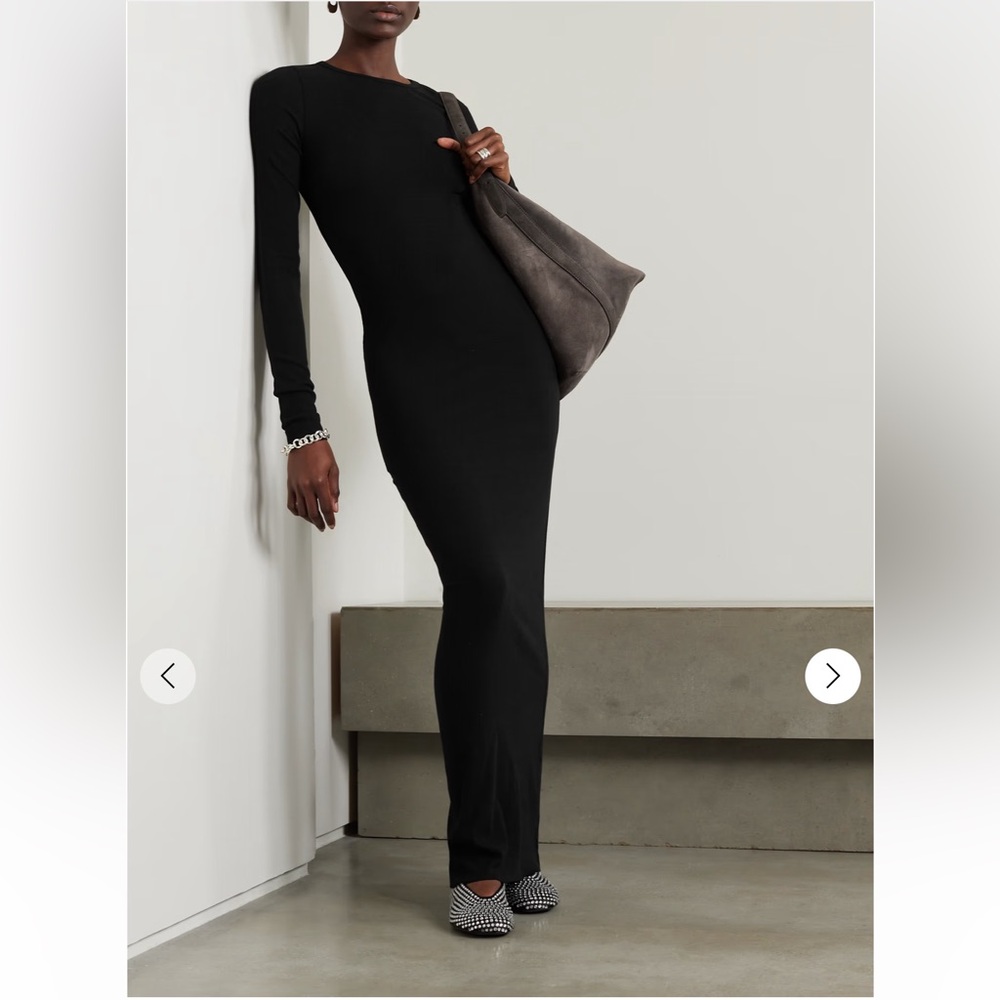 Eterne Black and White Dress